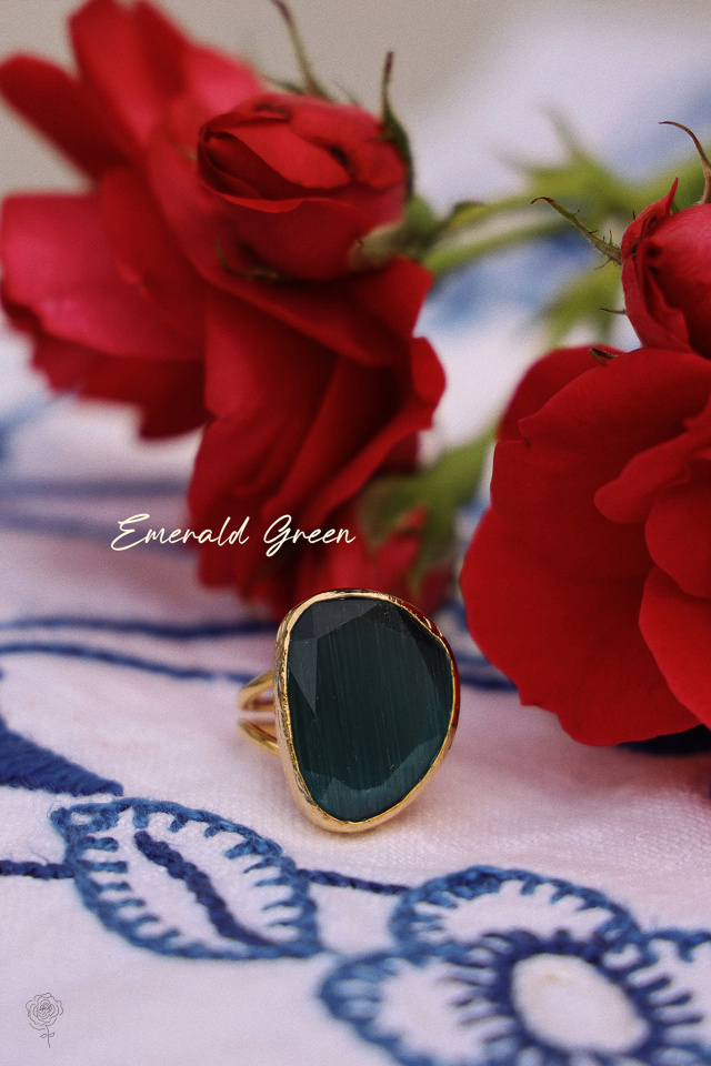 You're A Gem | Glass Ring 