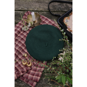 French Kiss Forest Green Beret