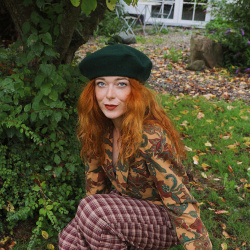 French Kiss Forest Green Beret