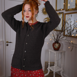Soft Brown Vintage Cardigan | S