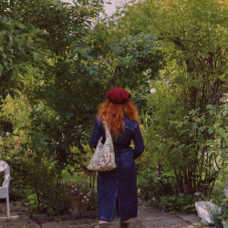 Dark Denim Midi Dress