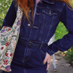 Dark Denim Midi Dress