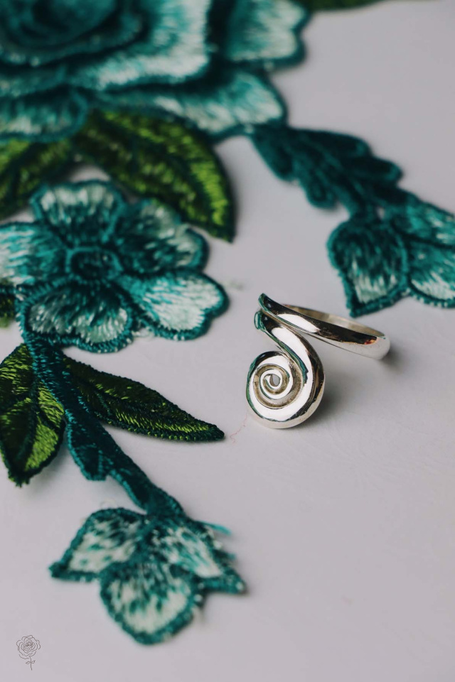 Don't Mind Me Silver Ring