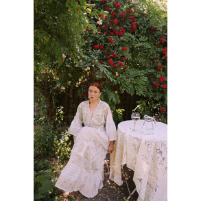 Dreamtide Golden Paisley Dress | S-L