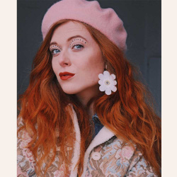 French Kiss Dusty Pink Beret 