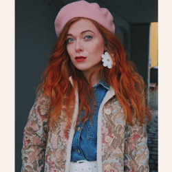 French Kiss Dusty Pink Beret 