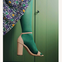 Earth Green Happy Tights 