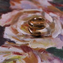 Good Vibe Spirals Ring 