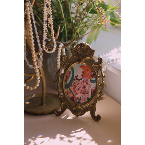 Romantic Brass Vintage Frame 