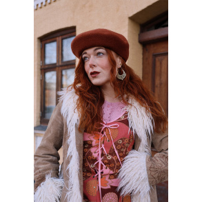 Elvira Brass Earrings