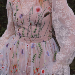 ワンピース maisonmarble Enchanted Bloom Dress Womens Dresses & Rompers – West Coast Wildflowers