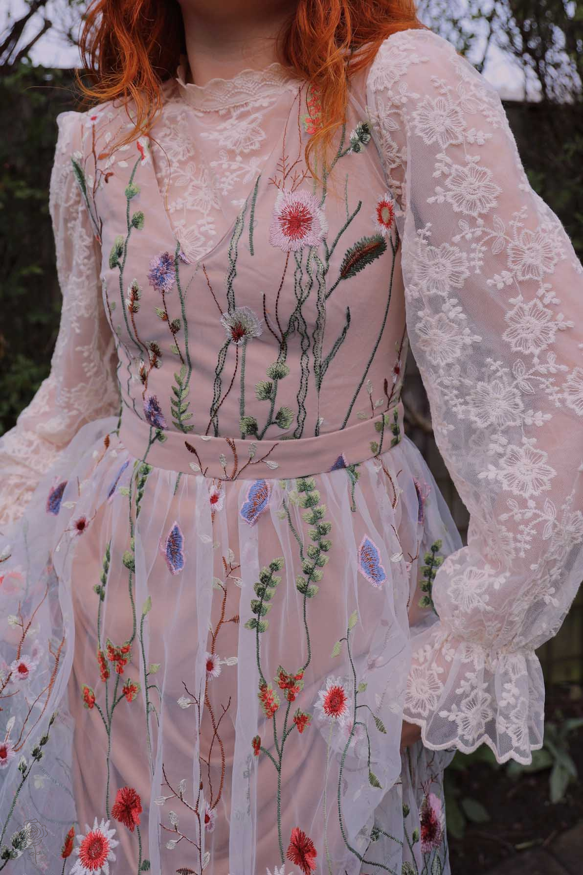 ワンピース maisonmarble Enchanted Bloom Dress Enchanted Bloom Maxi Dress - Catalog - Bohemian Wonders