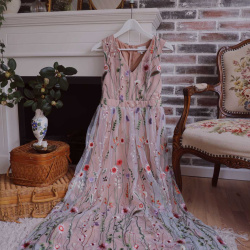 ワンピース maisonmarble Enchanted Bloom Dress Enchanted Bloom Maxi Dress - Catalog - Bohemian Wonders
