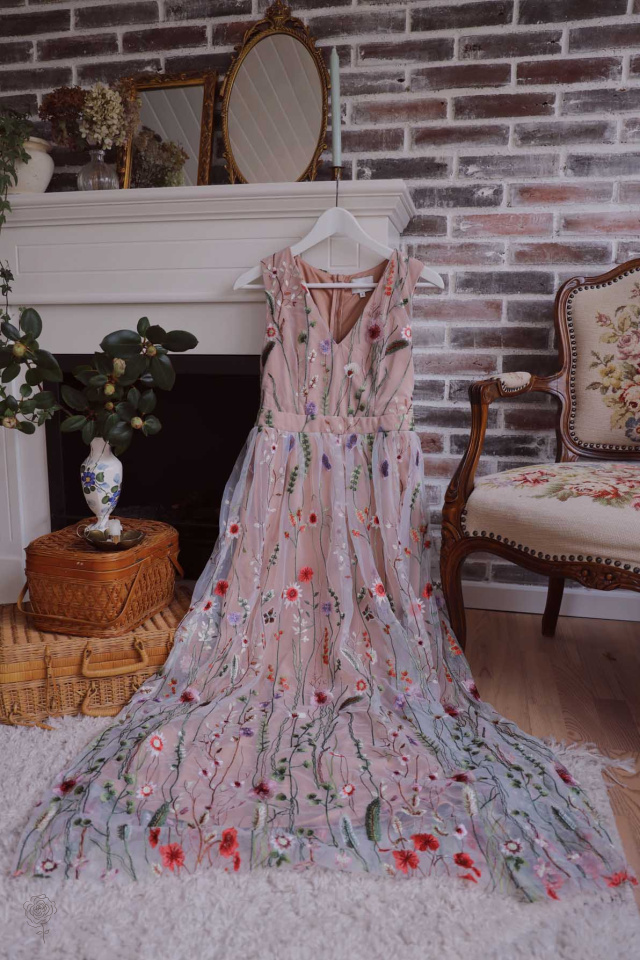 ワンピース maisonmarble Enchanted Bloom Dress Enchanted Bloom Maxi Dress - Catalog - Bohemian Wonders