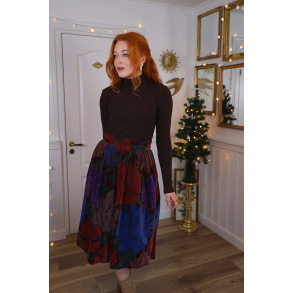 Wonderful Thick Velvet Vintage Skirt | S