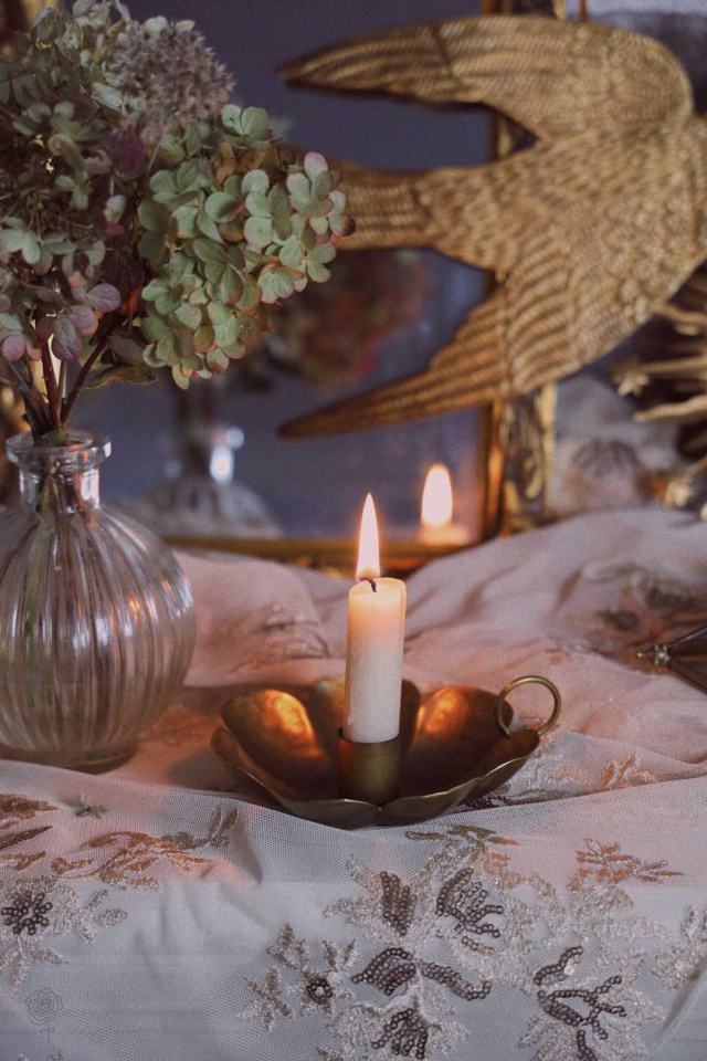 Flower Candle Holder 