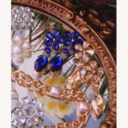 Flower Diamond Earrings