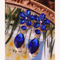 Flower Diamond Earrings