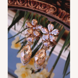 Flower Diamond Earrings