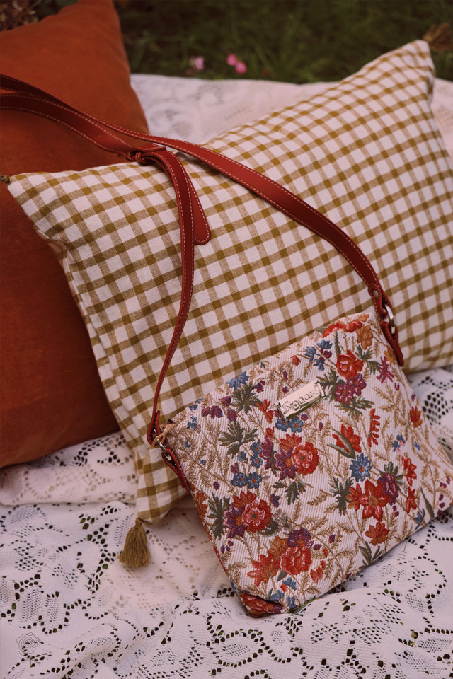Flower Meadow Cross Body Bag 