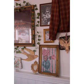 Flowers On My Mind Poster by Elise Buch A4