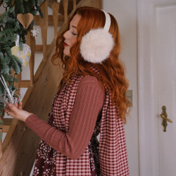 Soft Bordeaux Pink Scarf