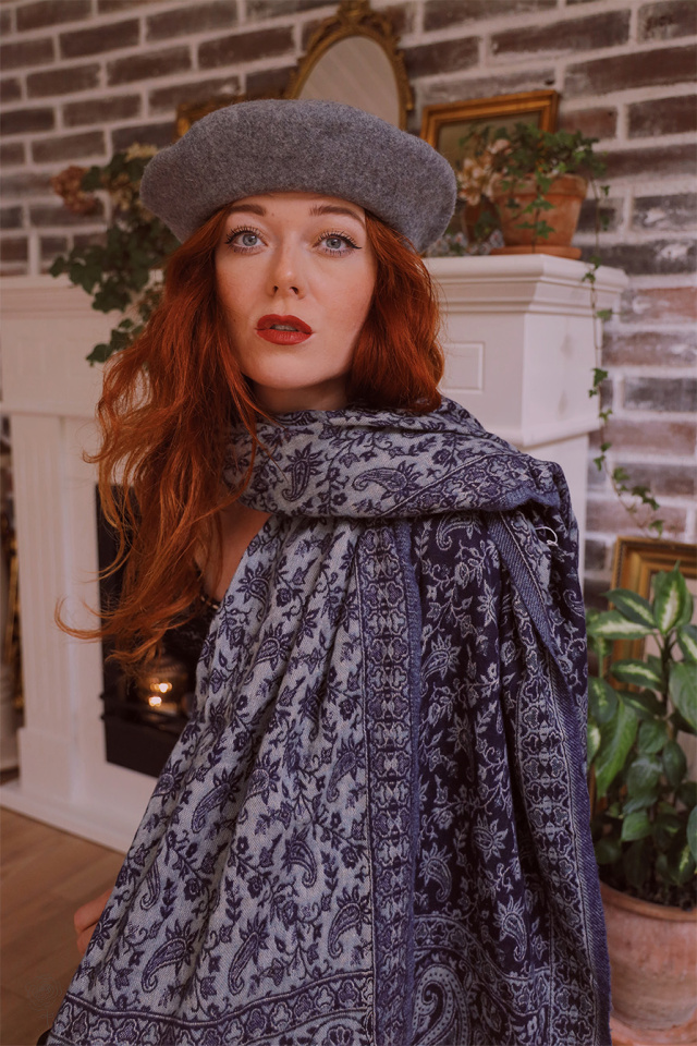 Foggy Mornings Wool Beret 