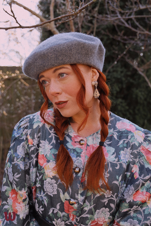 Foggy Mornings Wool Beret 