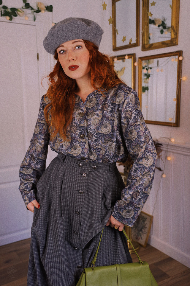 Foggy Mornings Wool Beret 