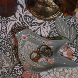 Folkart Bird Tray 