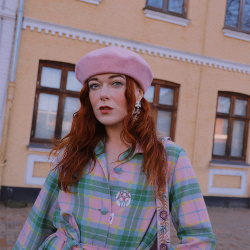 French Kiss Dusty Pink Beret 