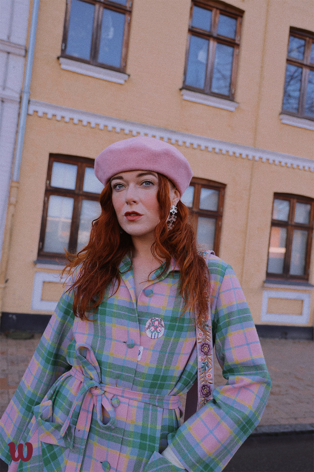 French Kiss Dusty Pink Beret 