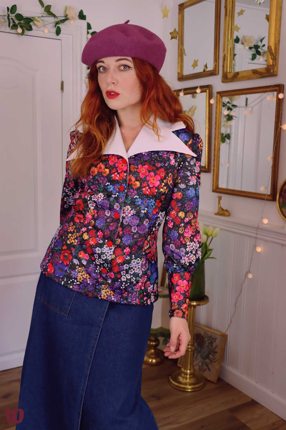 Vintage floral blazer new arrivals