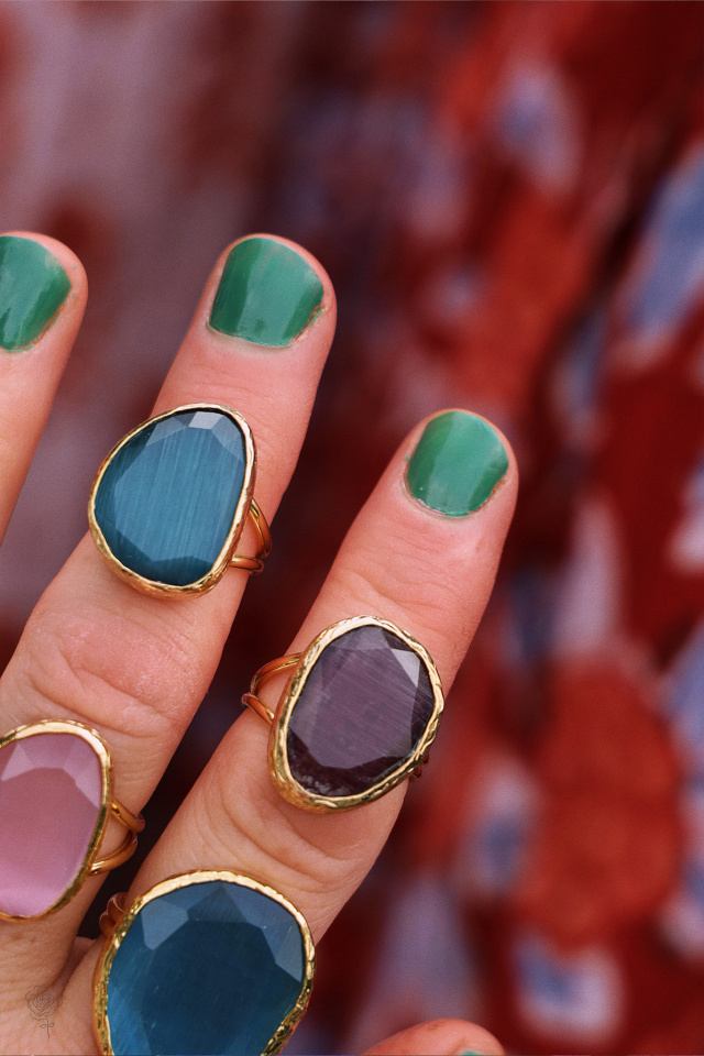 You're A Gem | Glass Ring 