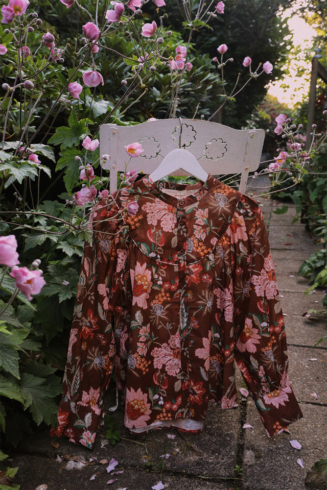 Golden Hour Floral Blouse 