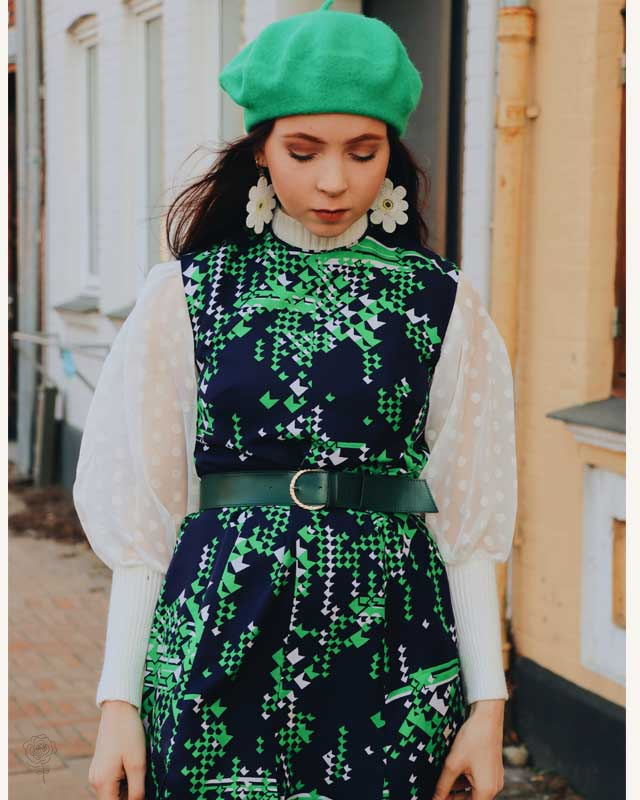 French Kiss Green Beret 