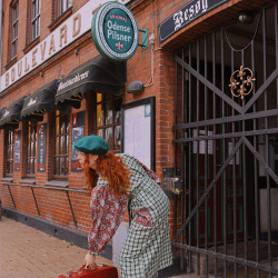 Green Mellow Midi Cotton Dress 