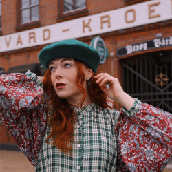 Green Mellow Midi Cotton Dress 