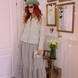 Green Suede Jacket | S