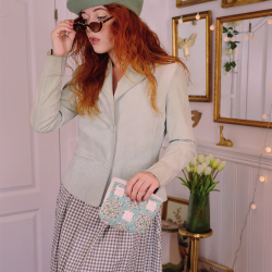 Green Suede Jacket | S