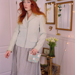 Green Suede Jacket | S