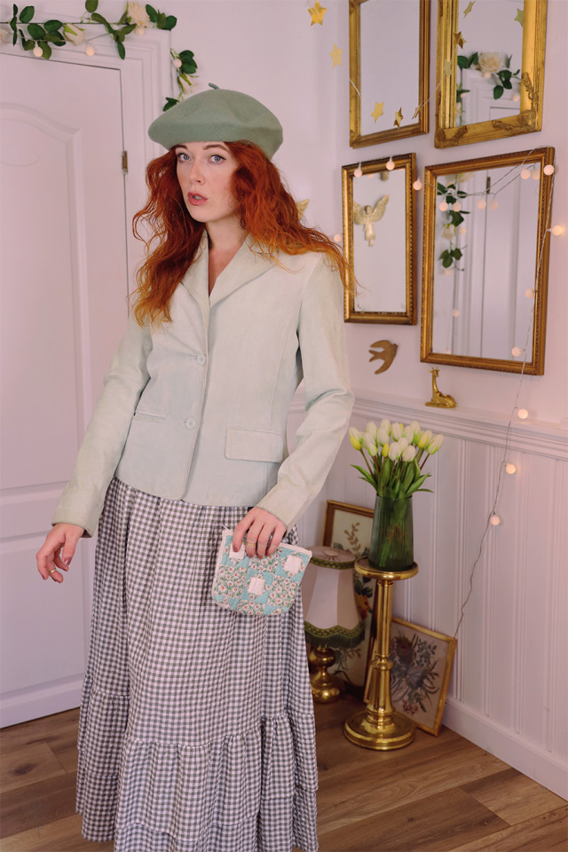 Green Suede Jacket | S