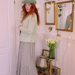 Green Suede Jacket | S