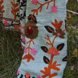 Green Suzani Floral Jacket 