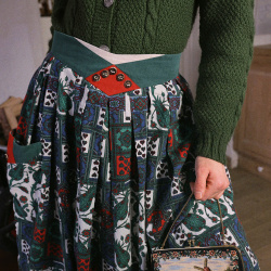 Classic Green Vintage Cardigan | S