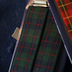 Retro Inspired Plaid Braces