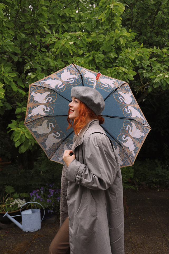 Grey Warm Lining Trenchcoat | L