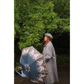 Grey Warm Lining Trenchcoat | L