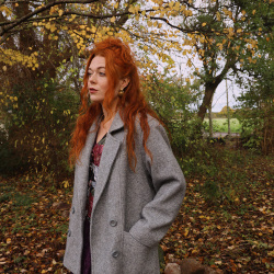 Grey Wool Vintage Coat | S