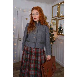 Grey Wool Vintage Jacket  | S